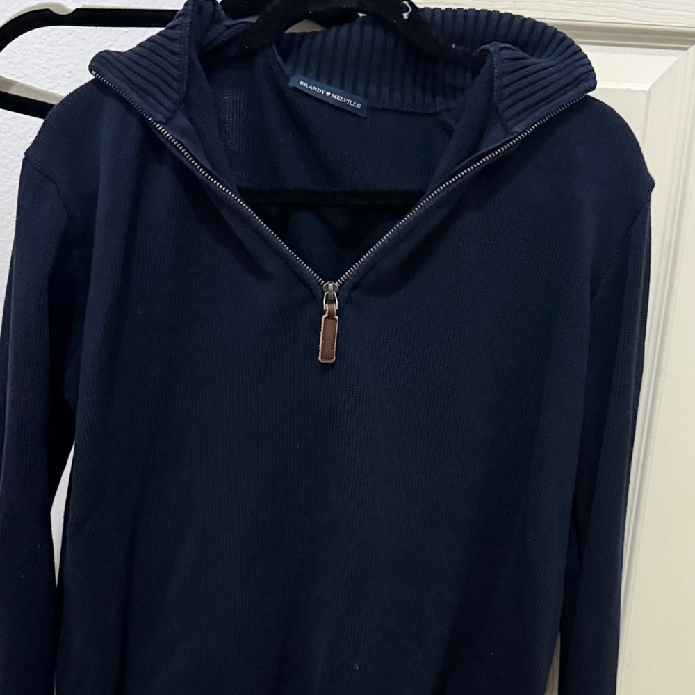 Navy Blue brandy melville Sweater